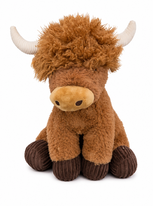 Giant Plush Highland Cow